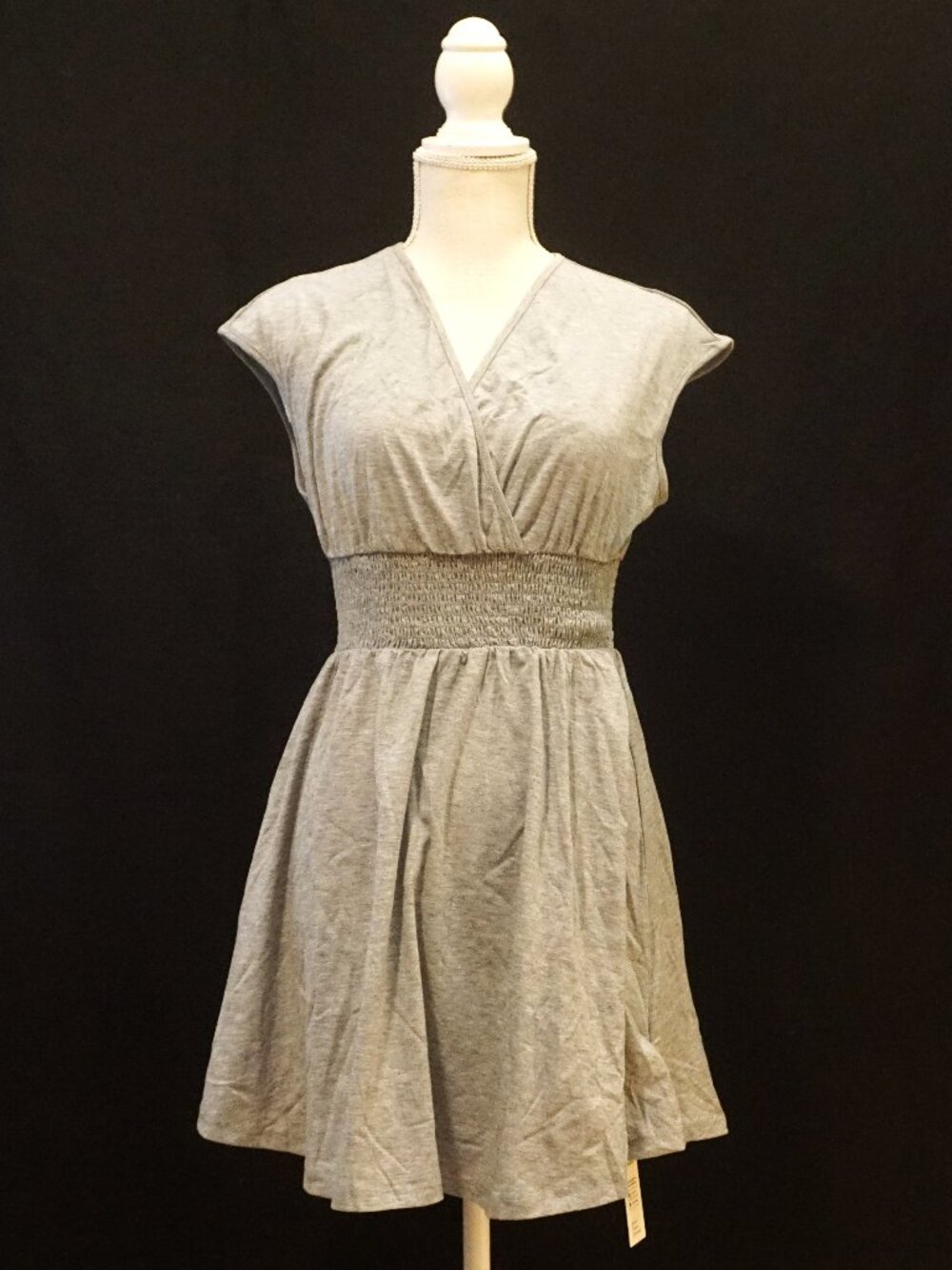 CupShe Heather Grey Jersey Dress Swim Cover Up Resort Wear Women’s Small
